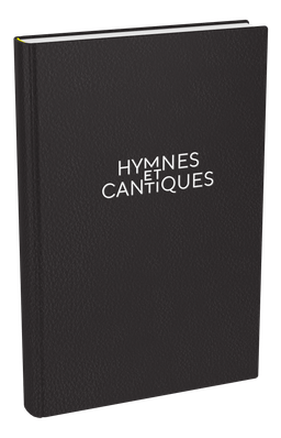 image du produit Hymnes et Cantiques Nvlle Ed - Gd format cuir noir