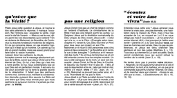 image du produit Qu'est-ce que la vérité ? (paquet de 100)