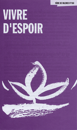 image du produit Vivre d'espoir (paquet de 100)