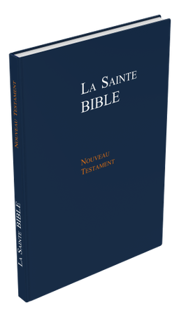 image du produit Nouveau Testament Darby format large, rigide, bleu