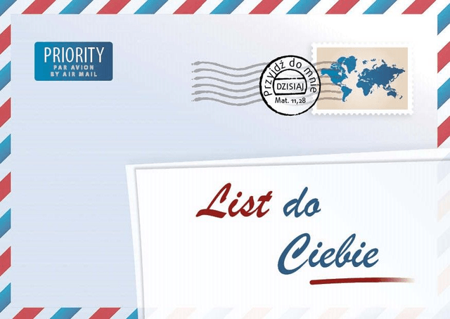 Produit Une lettre pour vous, polonais