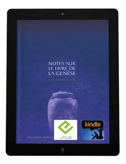 image du produit Notes sur le livre de la Genèse -eBook
