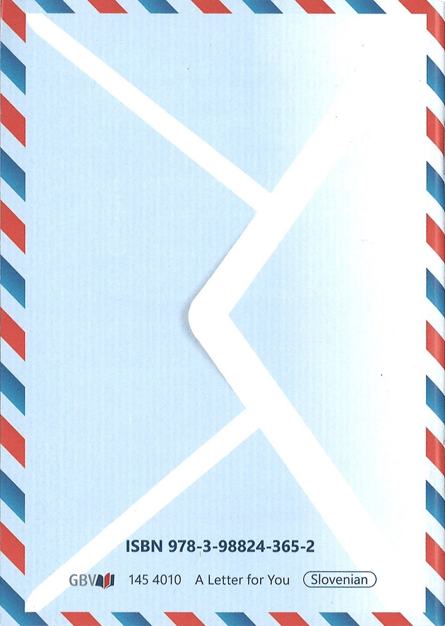 image du produit Une lettre pour vous, slovène