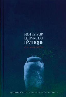 image du produit Notes sur le livre du Lévitique