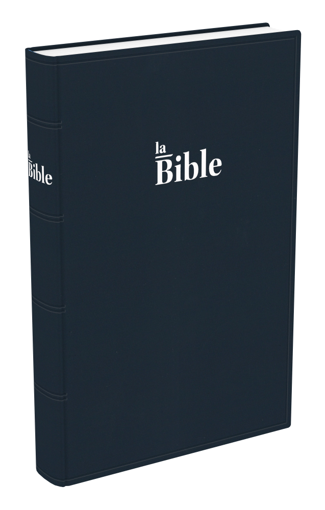 Produit Bible Darby grand format, souple bleu