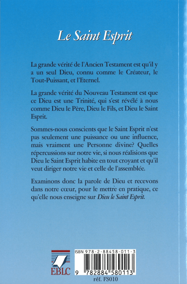 image du produit Le Saint Esprit