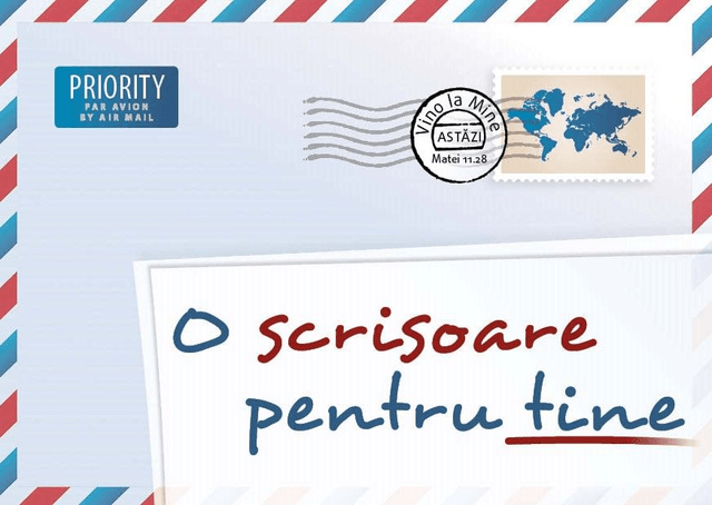 Produit Une lettre pour vous, roumain