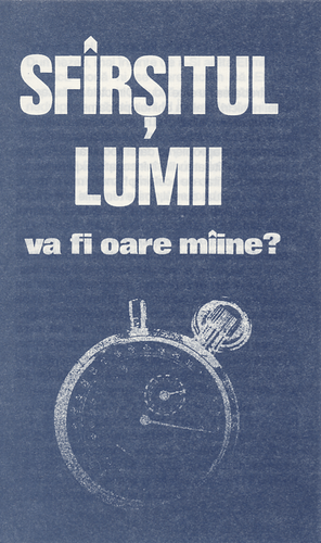 Produit La fin du monde est-elle pour demain ? roumain