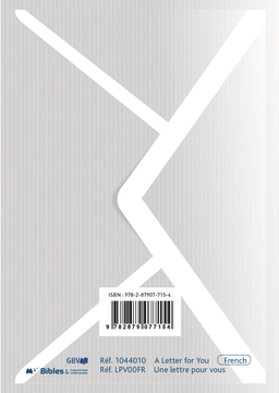 image du produit Une lettre pour vous, français