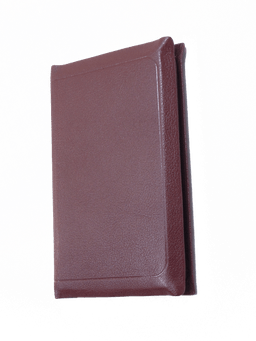 image du produit Bible Darby cuir grenat, petit format, ancienne prés.