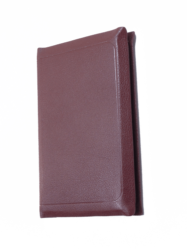 image du produit Bible Darby cuir grenat, petit format, ancienne prés.