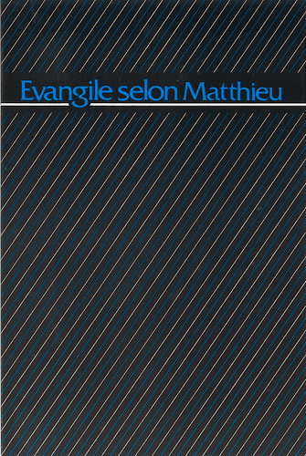 Produit Évangile selon Matthieu, 14 x 21 cm