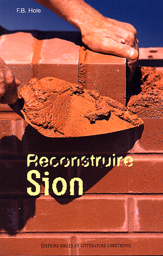 Produit Reconstruire Sion, commentaire sur les prophètes de l'exil
