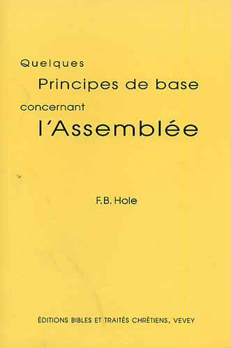 image du produit Quelques principes de base sur l'Assemblée