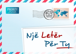 image du produit Une lettre pour vous, albanais