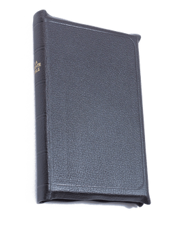 image du produit Bible Darby cuir noir, petit format, ancienne prés.