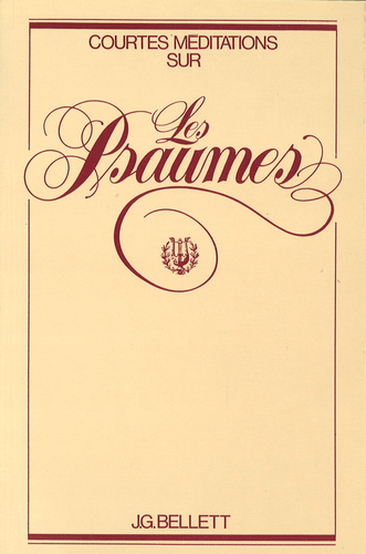 Produit Méditations sur les Psaumes, broché