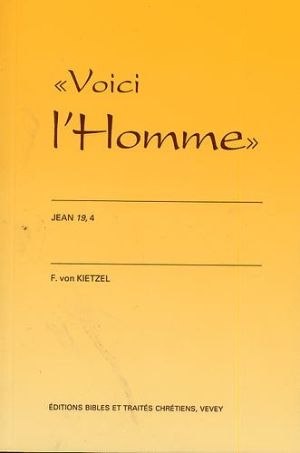 image du produit Voici l'homme
