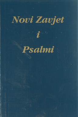 image du produit Nouveau Testament, souple bleu, Croate