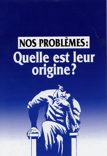 image du produit Nos problèmes : quelle est leur origine ?