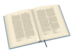 image du produit Bible Darby révisée grandes marges, souple bleu clair