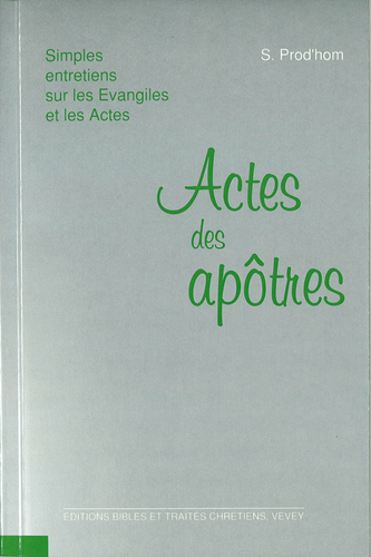 image du produit Simples entretiens sur les Actes des Apôtres