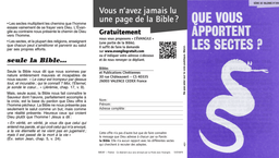 image du produit Que vous apportent les sectes ? (paquet de 100)