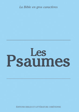 image du produit Les Psaumes, Darby, gros caractères, A4