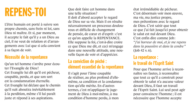 image du produit Repens-toi (paquet de 100)