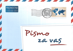 image du produit Une lettre pour vous, slovène