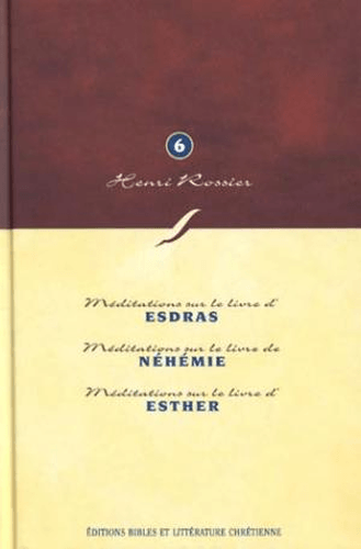Produit Méditations (Vol. 6) sur Esdras à Esther