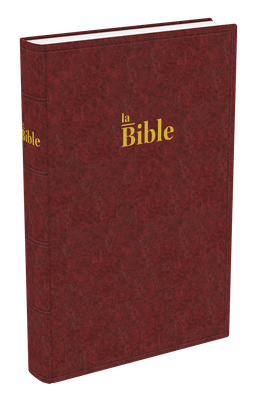 image du produit Bible Darby grand format, rigide brun-rouge