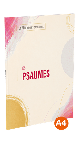 image du produit Les Psaumes, Darby révisée, gros caractères, A4