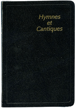 image du produit Hymnes et Cantiques ancienne édition, skinluxe souple, noir, tranches or, petit format