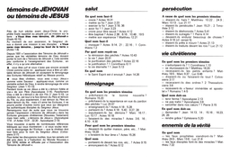 image du produit Témoins de Jéhovah ou témoins de Jésus ?