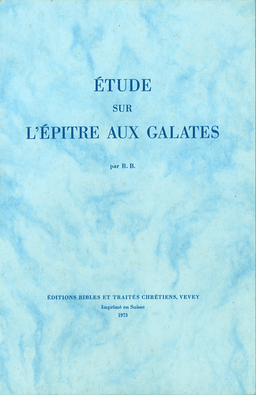 image du produit Étude sur l'épître aux Galates