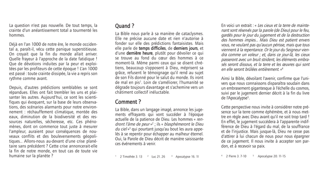 image du produit La fin de notre planète (paquet de 100)