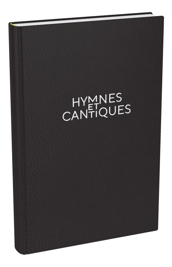 Produit Hymnes et Cantiques Nvlle Ed - Gd format cuir noir