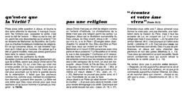 image du produit Qu'est-ce que la vérité ? (paquet de 100)