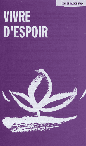 image du produit Vivre d'espoir (paquet de 100)