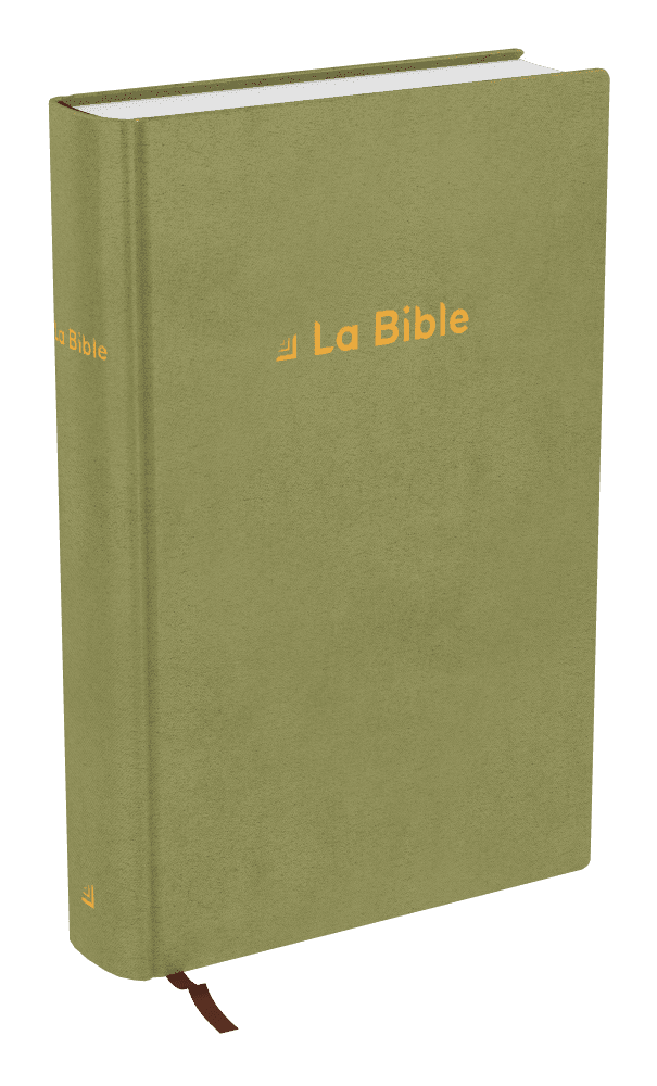 Produit Bible Darby révisée format standard, rigide velours vert