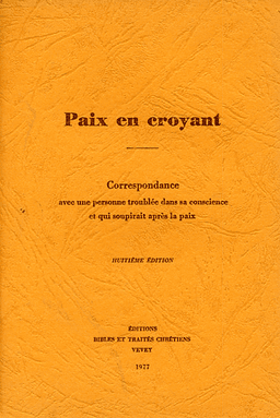 image du produit Paix en croyant