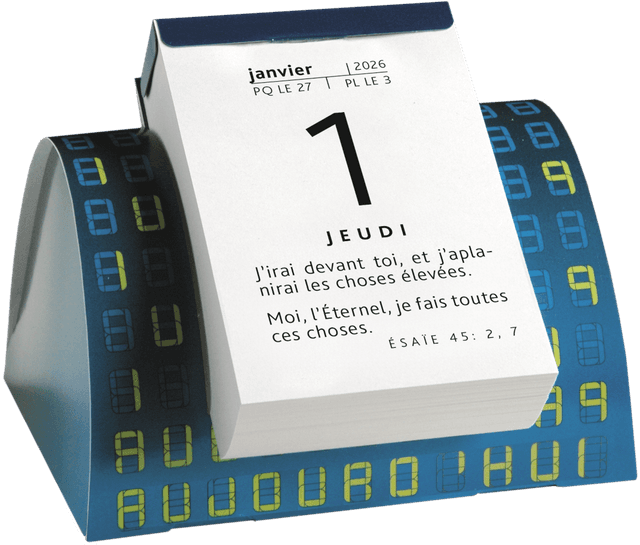 image du produit Une parole pour aujourd'hui, support bureau, 2026