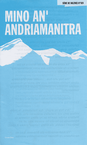 image du produit Croire Dieu, malgache