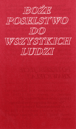 image du produit Un message de Dieu pour vous, Polonais