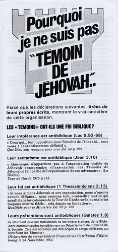 image du produit Pourquoi je ne suis pas témoin de Jehovah ?