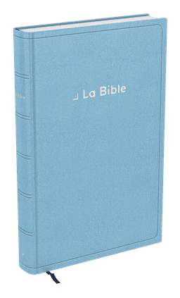 image du produit Bible Darby Révisée grand format, souple bleu