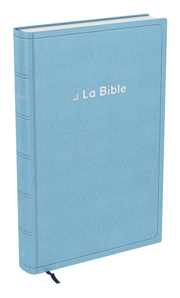 Produit Bible Darby Révisée grand format, souple bleu
