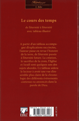 image du produit Le cours des temps