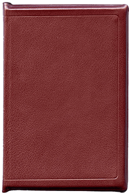 image du produit Hymnes et Cantiques ancienne édition, cuir grenat, grand format